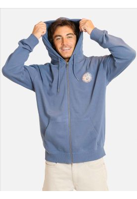 Imagen 1 del producto Poleron FZ Flowbay Azul Hombre Maui And Sons