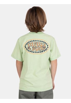 Imagen 2 del producto Polera MC VibeShore Verde Infantil Maui And Sons