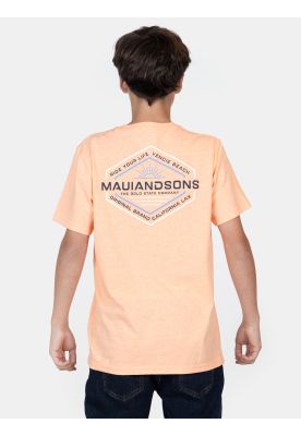 Imagen 2 del producto Polera MC Agua Naranja Infantil Maui And Sons