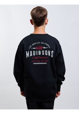 Imagen 2 del producto Poleron CR Crew Surf Negro Infantil Maui And Sons