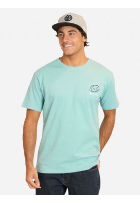 Polera MC Gomit Azul Hombre Maui And Sons