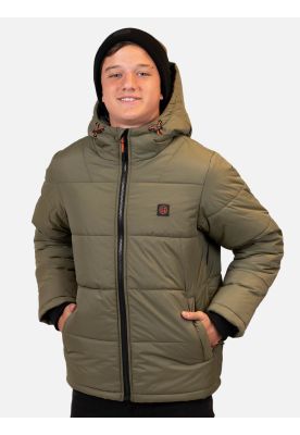 Parka Rayo Infantil Verde Maui And Sons