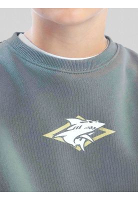 Imagen 2 del producto Poleron CR Daybreak Verde Infantil Maui And Sons