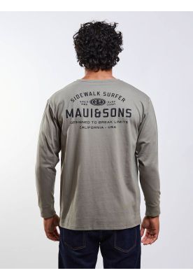 Imagen 2 del producto Polera ML Elementals Ly Verde Hombre Maui And Sons