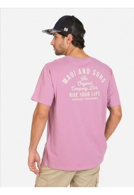 Imagen 2 del producto Pack Polera Jockey Tropika Burdeo Hombre Maui And Sons