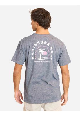 Imagen 2 del producto Polera MC Mirarix Azul Hombre Maui And Sons