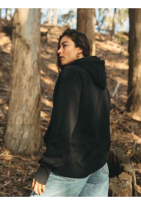 Imagen 2 del producto Poleron FZ Lombok Negro Mujer Maui And Sons