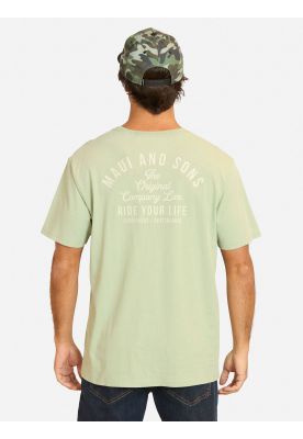 Imagen 2 del producto Polera MC Dilis Verde Hombre Maui And Sons