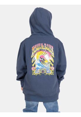 Imagen 2 del producto Poleron Canguro Brava Azul Infantil Maui And Sons