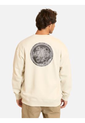 Imagen 2 del producto Poleron CR Brisaria Beige Hombre Maui And Sons