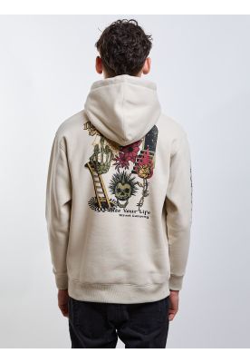 Imagen 2 del producto Poleron Canguro Voyager Beige Infantil Maui And Sons