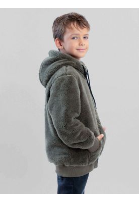 Imagen 2 del producto Poleron Chiporro Bayside Verde Infantil Maui And Sons