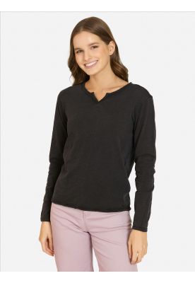 Polera ML Kalani Negro Mujer Maui And Sons