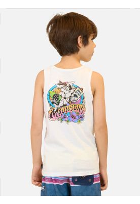 Imagen 2 del producto Polera S/M Felix Blanco Niño Maui And Sons