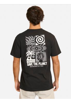 Imagen 2 del producto Polera MC Faruk Negro Hombre Maui And Sons