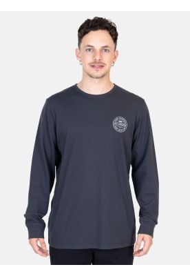 Polera ML Mystic Gris Hombre Maui And Sons