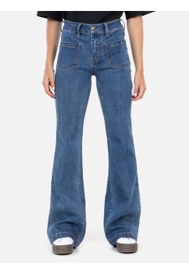 Jeans Jaguar Azul Mujer Maui And Sons