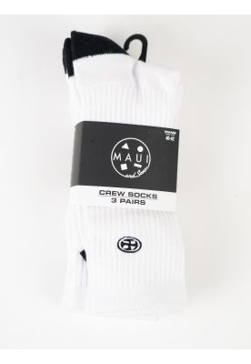 Imagen 2 del producto Pack de 3 Calcetines Sunstep Blanco Maui And Sons