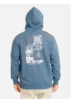 Imagen 2 del producto Poleron Canguro Oceandra Azul Hombre Maui And Sons