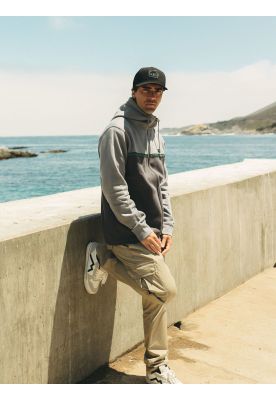 Imagen 2 del producto Poleron FZ Solara Gris Hombre Maui And Sons