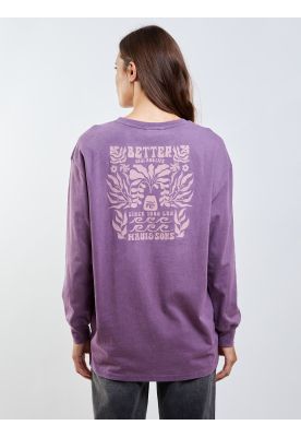 Imagen 2 del producto Polera ML Ross Morado Mujer Maui And Sons