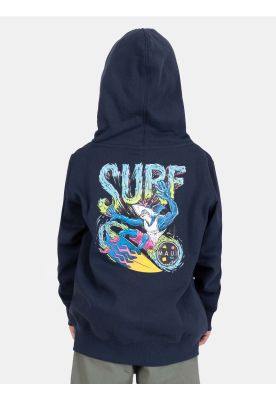 Imagen 2 del producto Poleron FZ Makoa Azul Infantil Maui And Sons