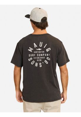 Imagen 2 del producto Polera MC Cokite Negro Hombre Maui And Sons