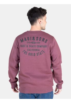 Imagen 2 del producto Poleron CR Hawaiian Rojo Hombre Maui And Sons