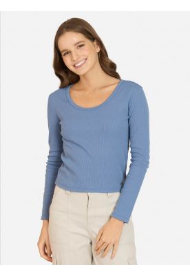 Imagen 1 del producto Polera ML Liora Azul Mujer Maui And Sons