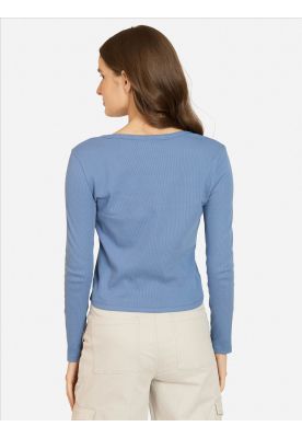 Imagen 2 del producto Polera ML Liora Azul Mujer Maui And Sons