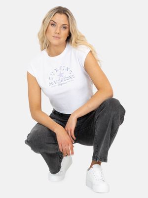 Imagen 2 del producto Polera MC Brisala Blanco Mujer Maui And Sons