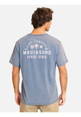 Imagen 2 del producto Polera MC Divaza Azul Hombre Maui And Sons