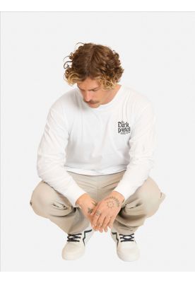 Polera ML Nutek Blanco Hombre Maui And Sons