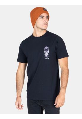 Polera MC Sunset Rider Negro Hombre Maui And Sons