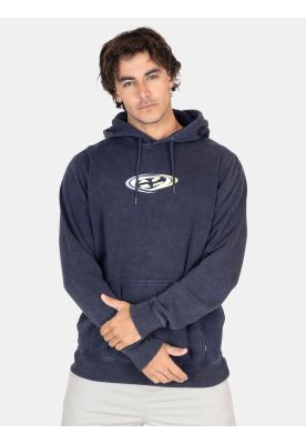 Poleron Canguro Session Azul Hombre Maui And Sons