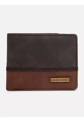 Billetera Homen Negro Hombre Maui And Sons