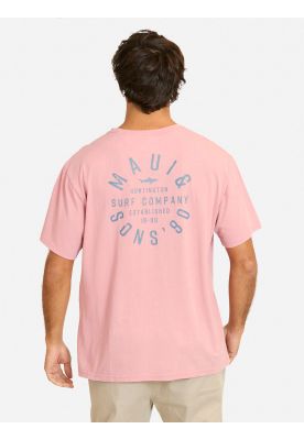 Imagen 2 del producto Polera MC Cokite Rosado Hombre Maui And Sons