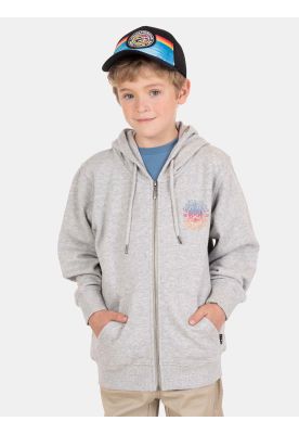 Poleron FZ Kaia Gris Infantil Maui And Sons