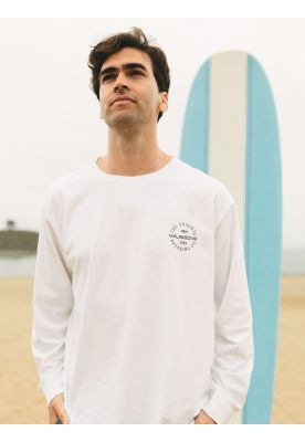 Imagen 2 del producto Polera ML Barding Ley Blanco Hombre Maui And Sons