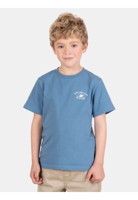 Polera MC Solatek Azul Infantil Maui And Sons