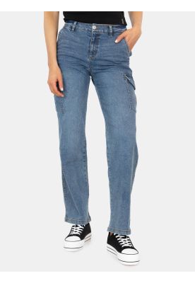 Jeans Iolana Azul Mujer Maui And Sons