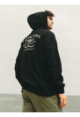 Imagen 2 del producto Poleron FZ Seava Negro Hombre Maui And Sons