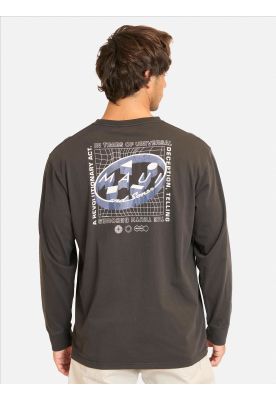 Imagen 2 del producto Polera ML Matec Negro Hombre Maui And Sons