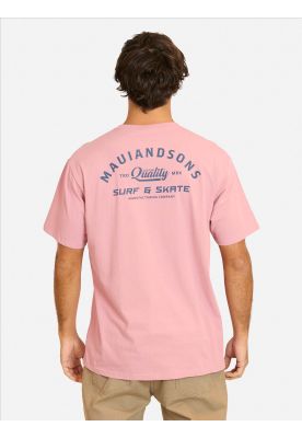 Imagen 2 del producto Polera MC Fema Rosado Hombre Maui And Sons