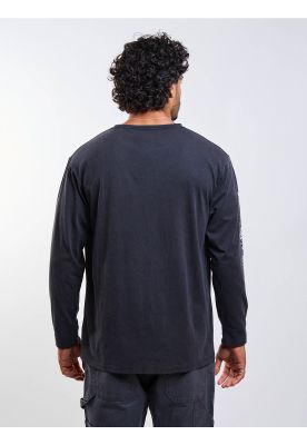 Imagen 2 del producto Polera ML Marex Negro Hombre Maui And Sons