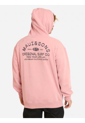 Imagen 2 del producto Poleron Canguro Lunarka Rosado Hombre Maui And Sons