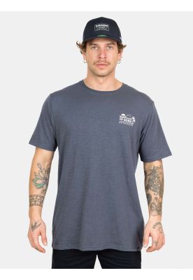 Polera MC Surfing Since  Gris Hombre Maui And Sons