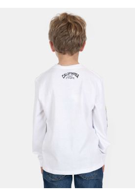 Imagen 2 del producto Polera ML Zafiro Blanco Infantil Maui And Sons