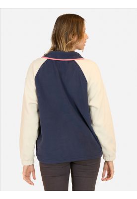 Imagen 2 del producto Poleron Micropolar Dome Azul Mujer Maui And Sons