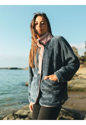 Imagen 2 del producto Poleron Argan Oil Azul Mujer Maui And Sons